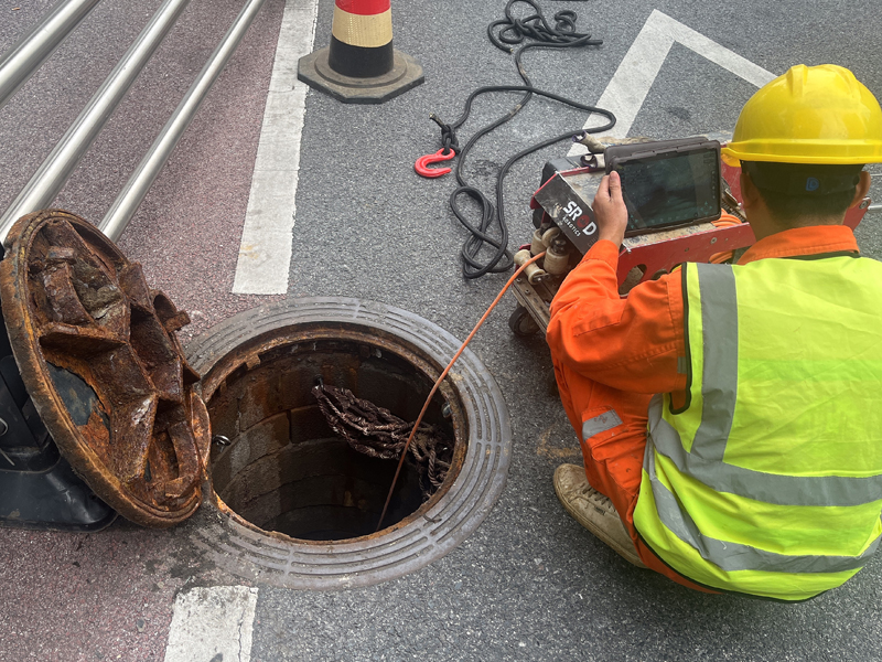 顺义市政管道内窥检测
